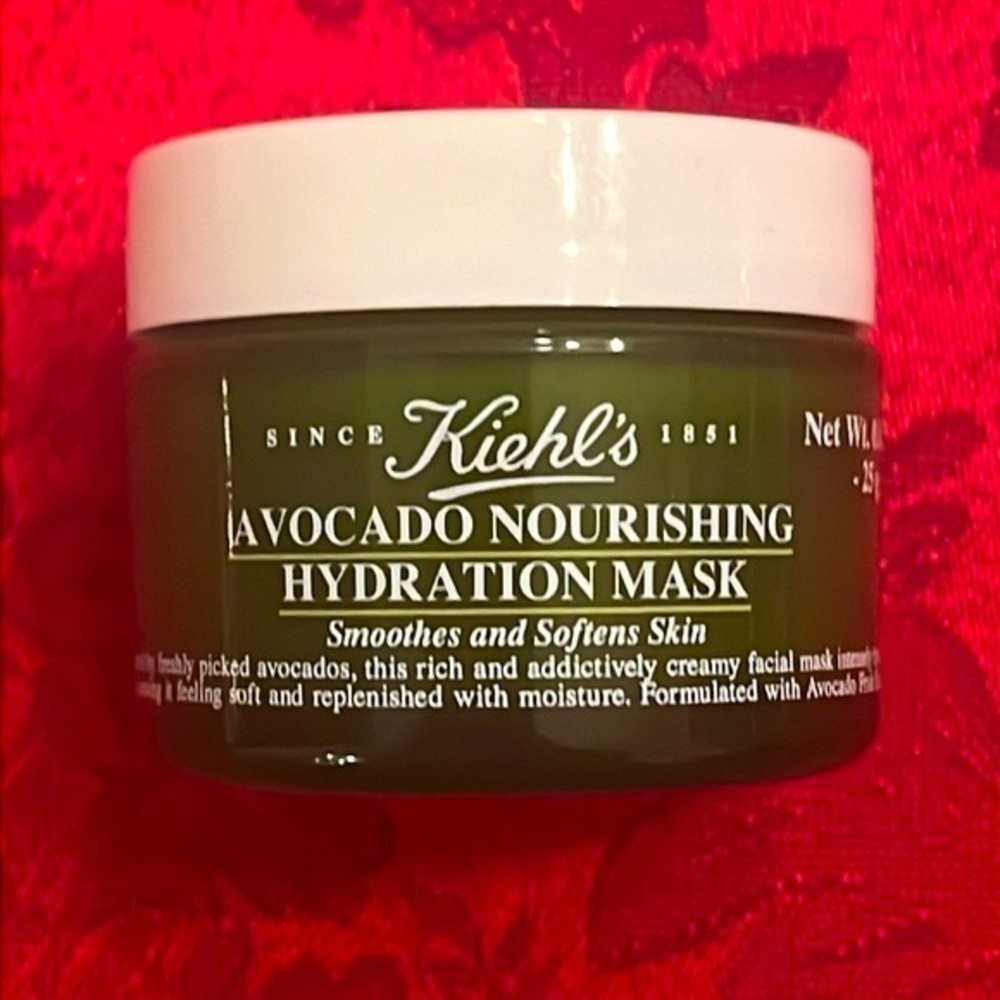 Brand New KIEHL'S Avocado Nourishing Hydration Mask Smooths & Softens 0.88 oz